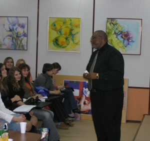 Taylor Lecturing at the Ekaterinburg Institute of International Relations Ekaterinburg Russia September 2005